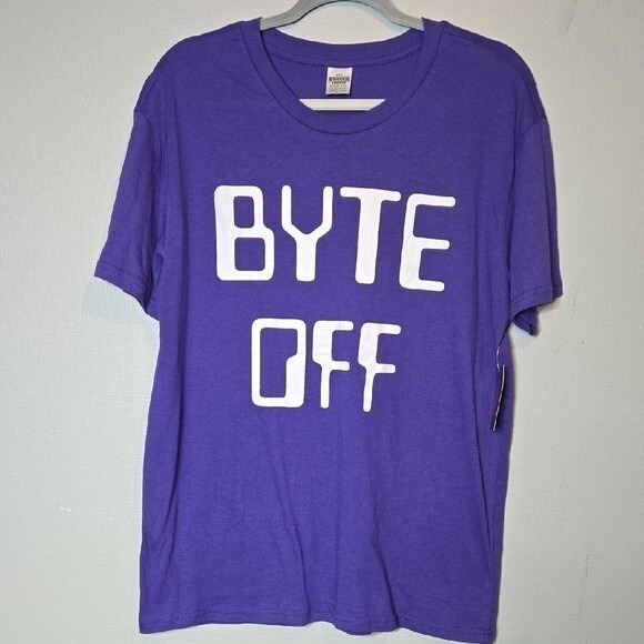 Netflix Other - Byte Off Stranger Things T-shirt Dustin Henderson Cosplay, Adult Medium, NEW